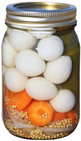 Mild Pickled Quail Eggs