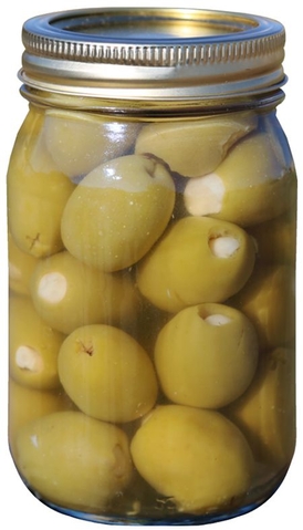 Garlic stuffed olives